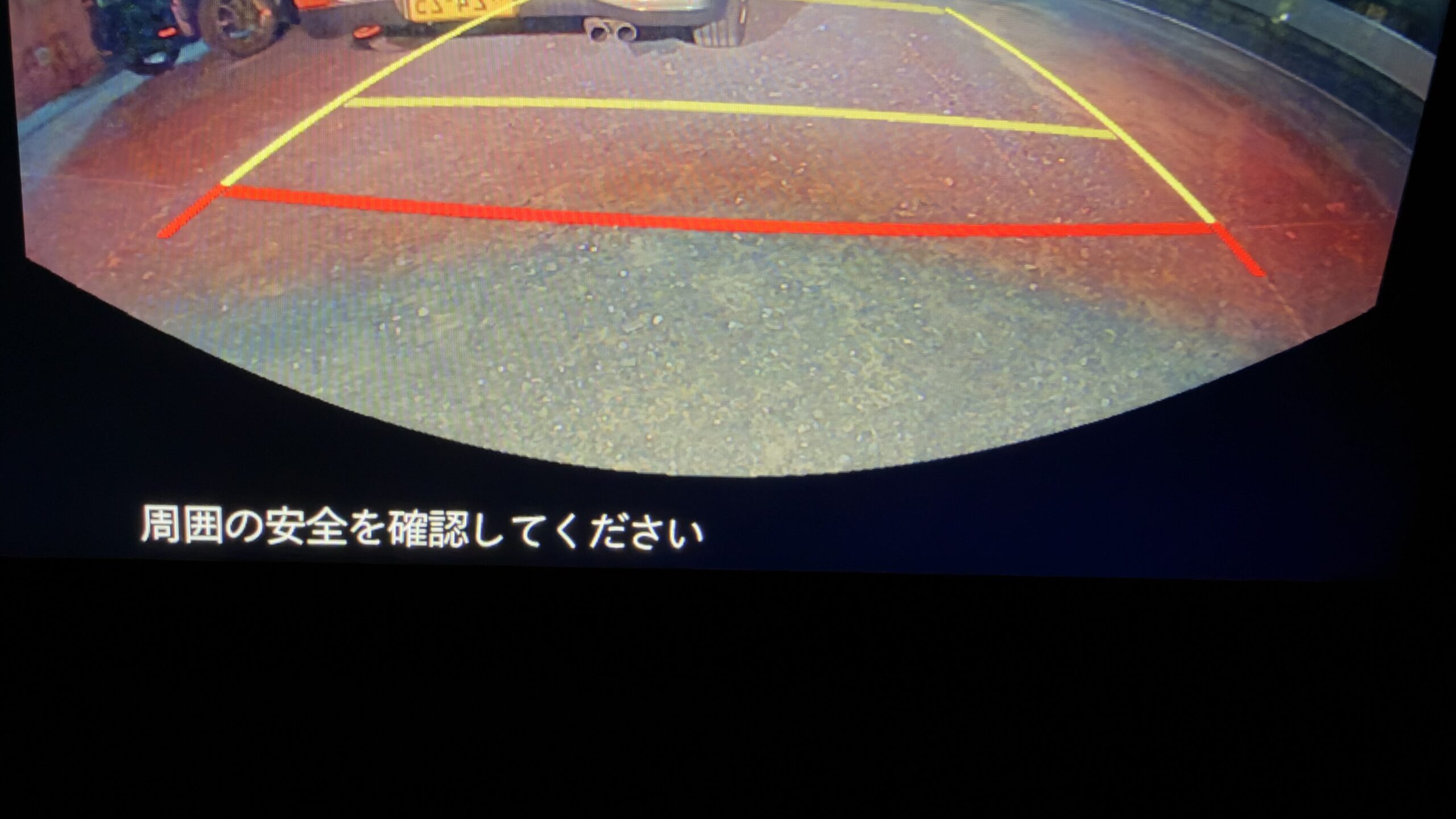NDロードスター純正オプションのバックガイドモニター